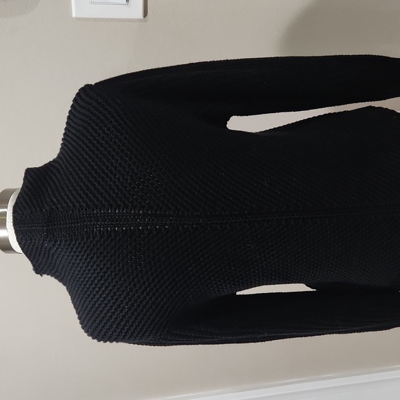 PURE Mock Turtleneck Black Sweater - Size Small - Picture 5 of 8